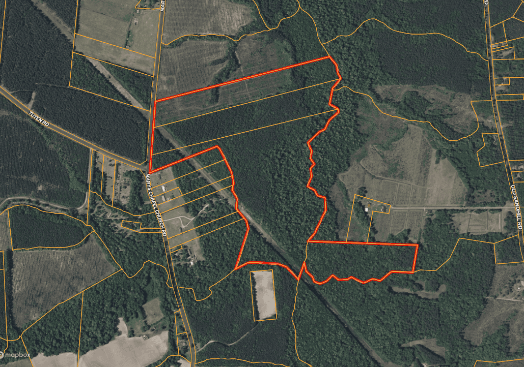 115 Acres of Hunting & Timberland for Sale in NC
